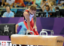 Bakı 2015: Azərbaycan gimnastı gümüş medal qazandı. Azərbaycan, 20 iyun 2015